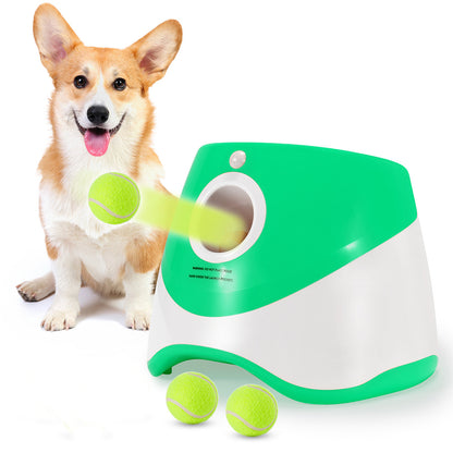 Automatic Pet Ball Launcher – Smart Interactive Dog Toy for Endless Fetch Fun