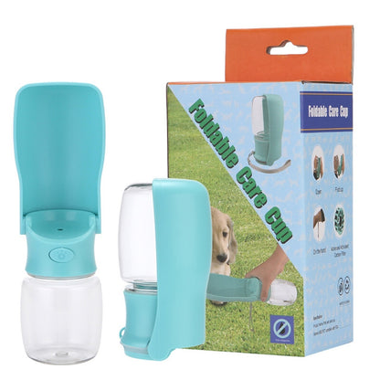 Dog Portable Water Bottle – Foldable Pet Water Dispenser for Travel & Outdoor Use