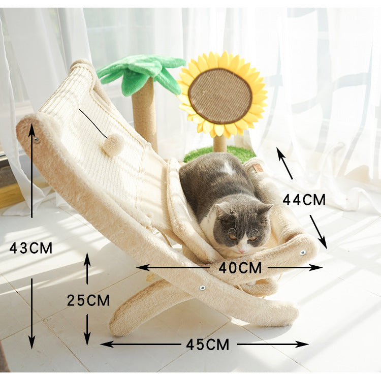 A Sustainable & Stylish Resting Spot for Your Feline Friend!