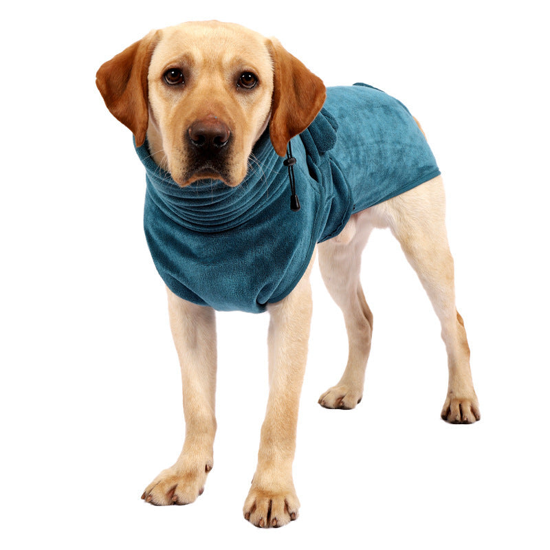 Super Absorbent Dog Bathrobe – Quick-Dry Microfiber Towel for Small & Large Dogs