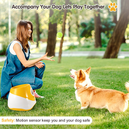 Automatic Pet Ball Launcher – Smart Interactive Dog Toy for Endless Fetch Fun