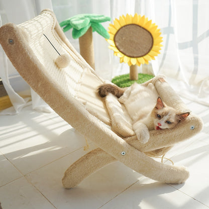 A Sustainable & Stylish Resting Spot for Your Feline Friend!