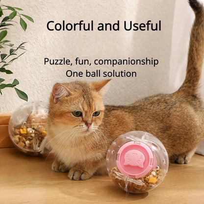 Interactive Pet Feeder Toy – Slow Feeder Puzzle & Treat Dispenser for Smart Dogs & Cats