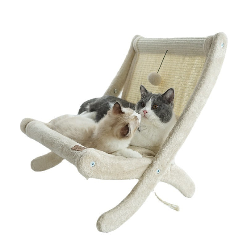 A Sustainable & Stylish Resting Spot for Your Feline Friend!