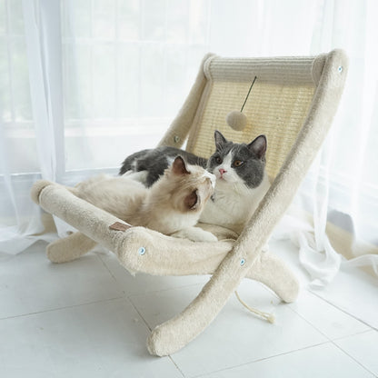 A Sustainable & Stylish Resting Spot for Your Feline Friend!