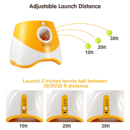 Automatic Pet Ball Launcher – Smart Interactive Dog Toy for Endless Fetch Fun