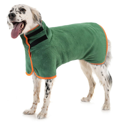 Super Absorbent Dog Bathrobe – Quick-Dry Microfiber Towel for Small & Large Dogs